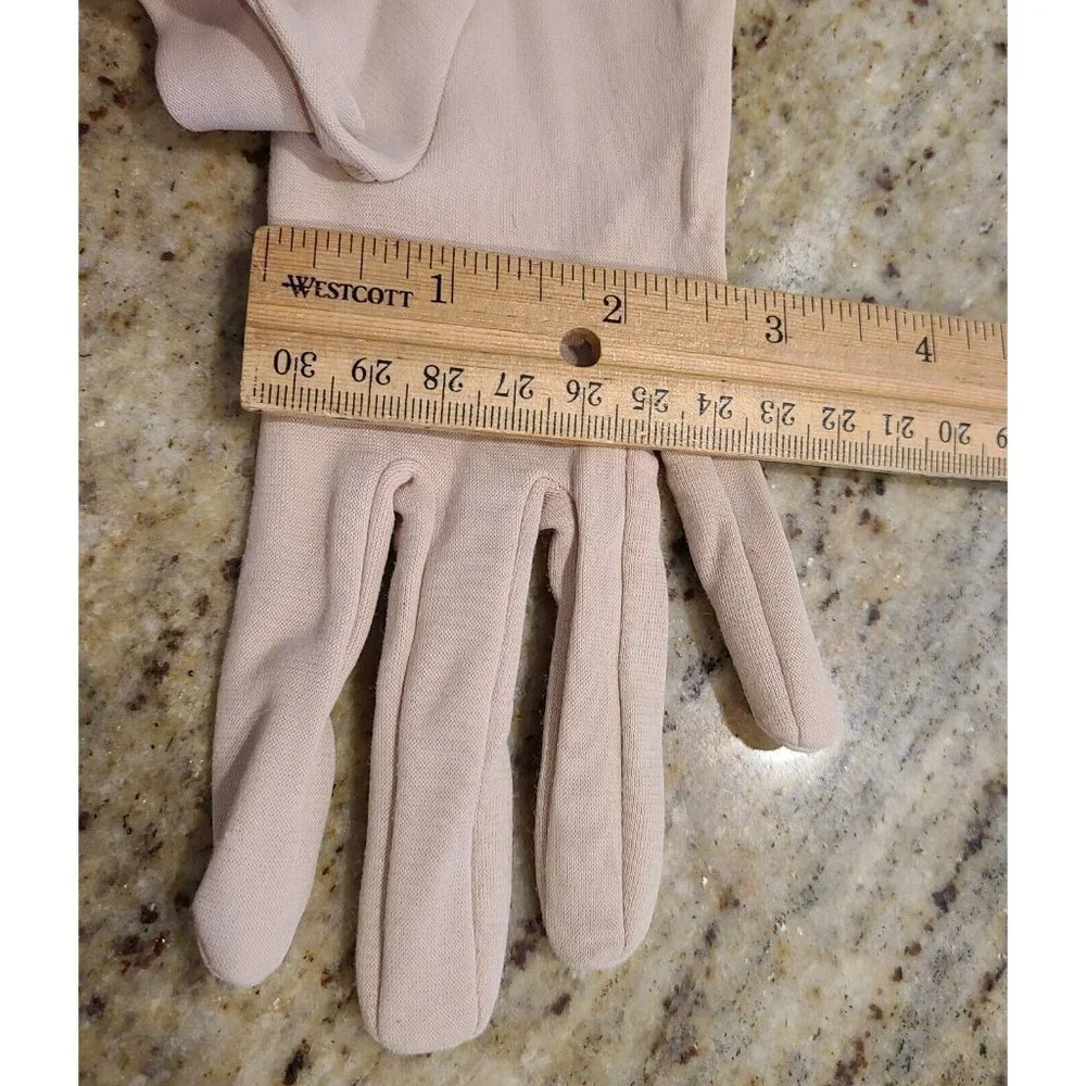 Vintage Size XL Fleshy Beige Nylon Stretch Formal 10